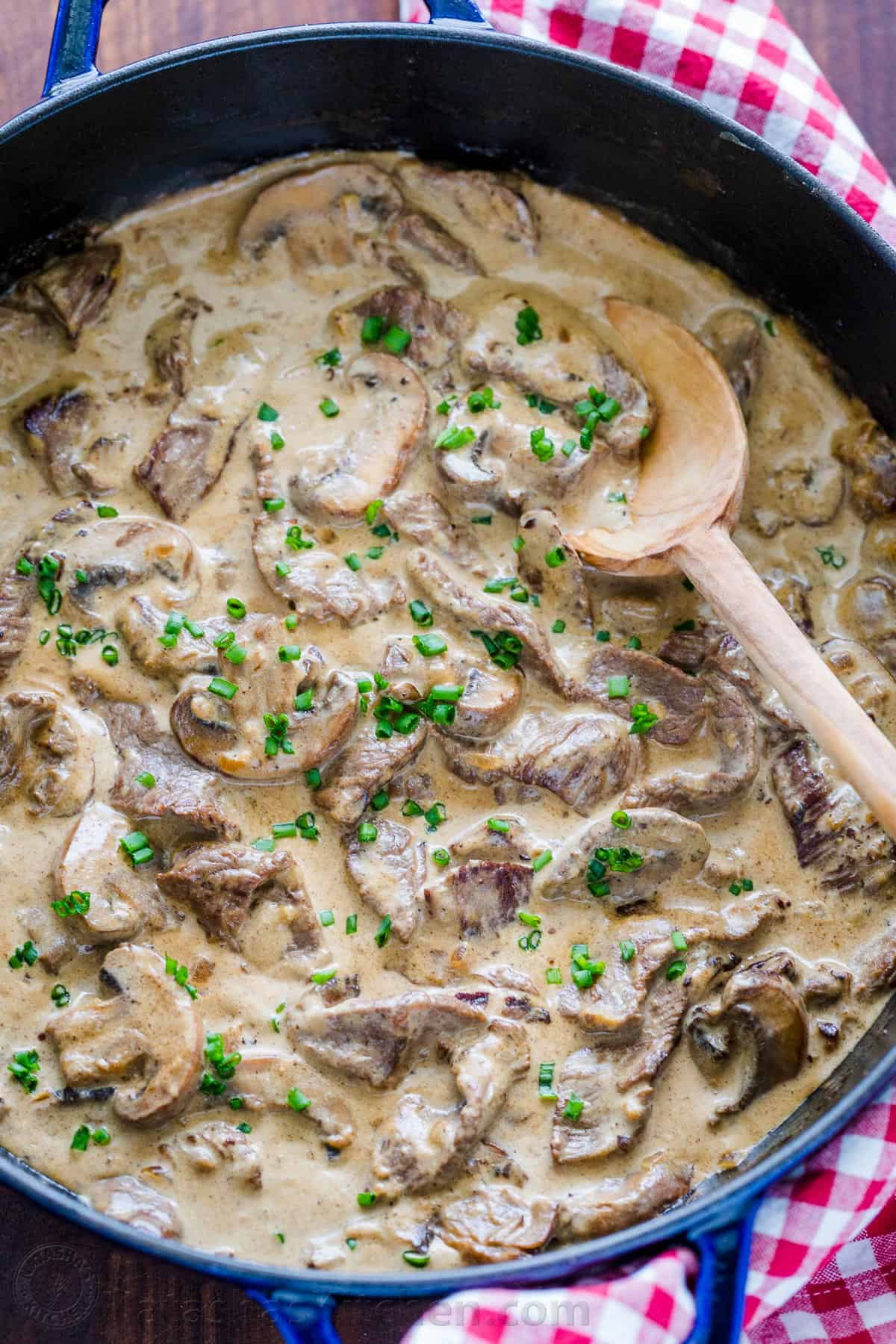 Beef Stroganoff