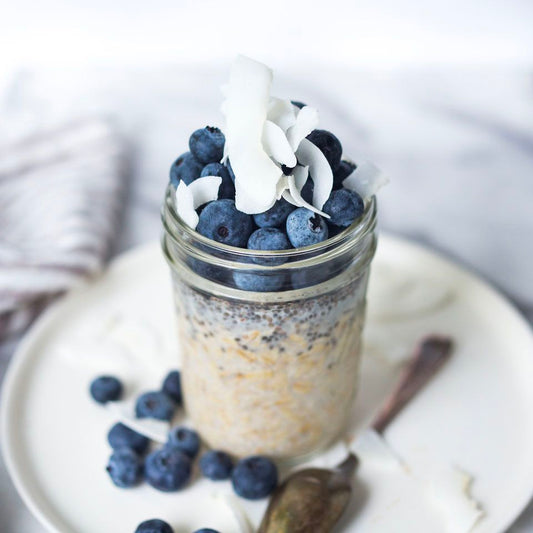 Blueberry Coconut Oats